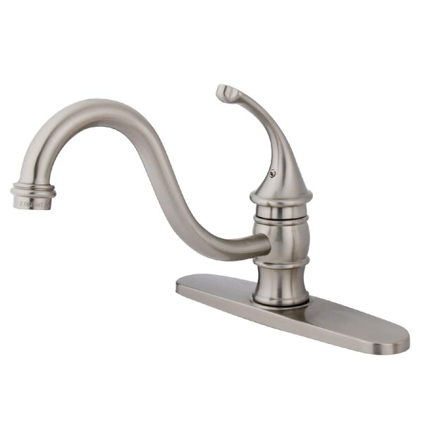 8" Centerset Kitchen Faucet W/out Sprayer, Brushed Nickel